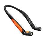 Portwest PA73 Lampe collier rechargeable par USB Noir/Orange