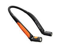Portwest PA73 Linterna LED de cuello, recargable por USB Noir/Orange