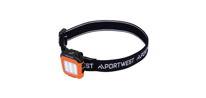 Portwest PA74 Lampe LED multifonction Orange/Noir