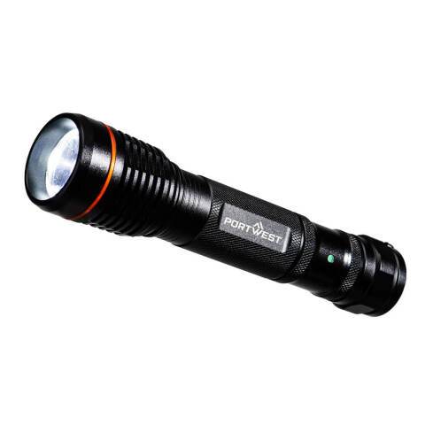 Portwest PA75 Foco recargable por USB Noir