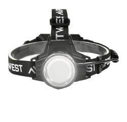 Portwest PA81 Luce frontale focalizzante ad alta potenza Noir