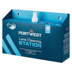 Portwest PA02 Lens Schoonmaak Station Blanc