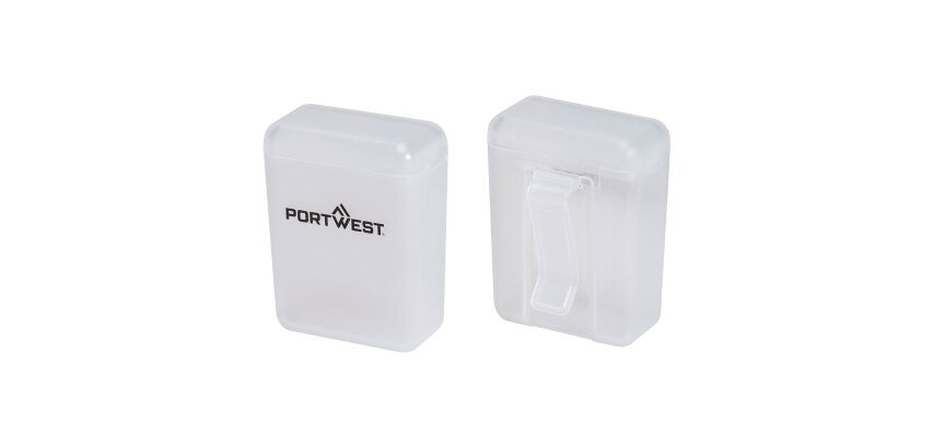 Portwest PA09 Ear Plug Dispenser Box (Pk50) White