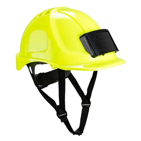 Portwest PB55 Casco Endurance con porta distintivo Jaune