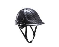 Portwest PC55 Casco Endurance con aspecto de fibra de carbono Gris