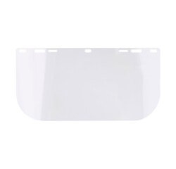 Portwest PF35 Flat Visor Transparent PC (Pack of 5) Colorless