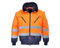 Portwest PJ50 Cazadora 3 en 1 de alta visibilidad