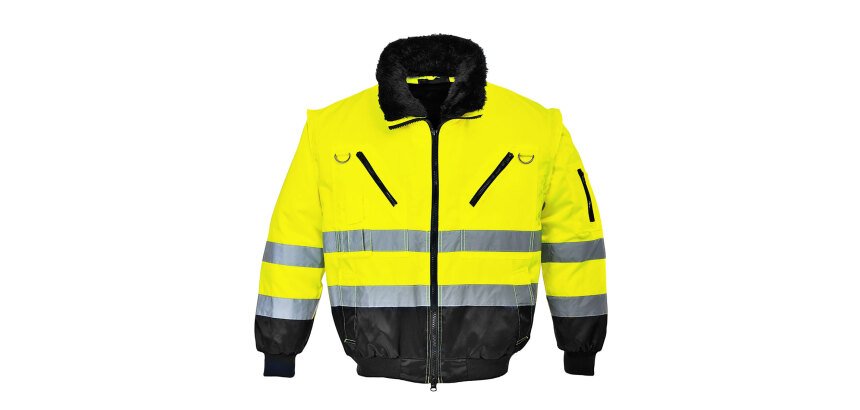 Portwest PJ50 Cazadora 3 en 1 de alta visibilidad