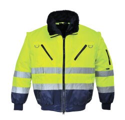 Portwest PJ50 Giacca Pilot Hi-Vis 3 in-1