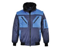 Portwest PJ20 Blouson pilote bicolore Marine - Taille XXL