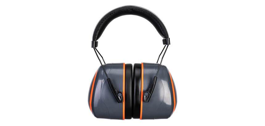 Portwest PS43 Casque Anti-Bruit HV Extreme 36db Gris
