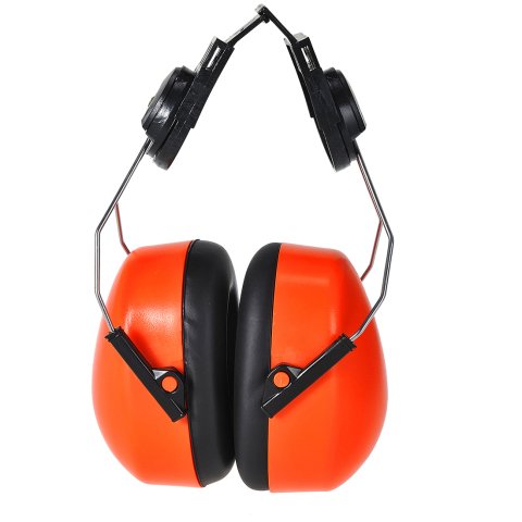 Portwest PS47 Protector auditivo Endurance Clip-On de alta visibilidad Orange