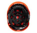 Portwest PS80 Helm mit integrierter Brille Orange