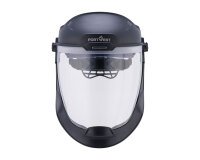 Portwest PS98 Visière arc classe 1 avec support frontal Incolore