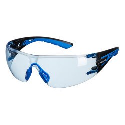 Portwest PS27 Lunettes de sécurité Tech Look Lite KN Bleu