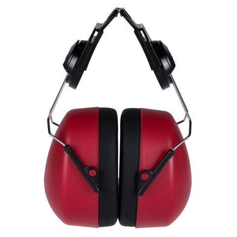 Portwest PW42 Protectores auditivos Clip-On Rouge