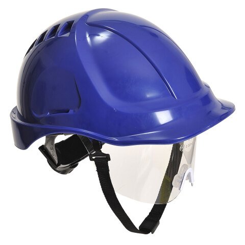 Portwest PW54 Casco Endurance Plus Visor Bleu Royal