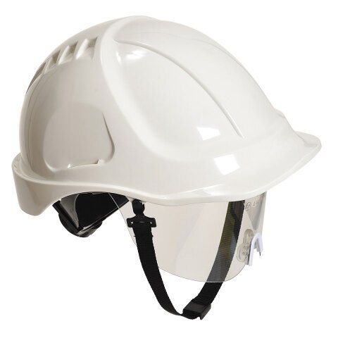 Portwest PW54 Casco Endurance Plus Visor Blanc