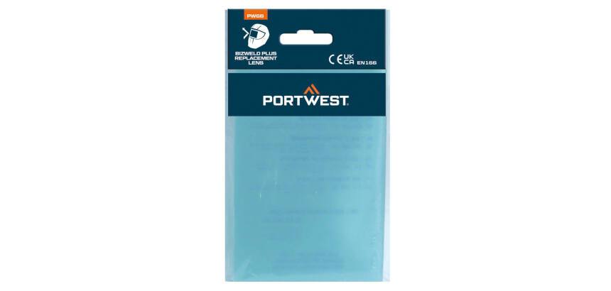Portwest PW66 Ecran de rechange Bizweld Plus Incolore
