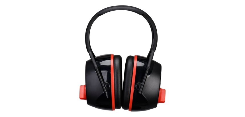 Portwest PW74 Casque anti-bruit à double SNR (25dB/35dB) Noir