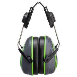 Portwest PW75 Casque anti-bruit HV Extreme Gris /Vert