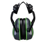 Portwest PW03 Coquilles anti-bruit HV Extreme Bas Gris /Vert