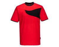 Portwest PW211 T-shirt Bicolore Cotton Comfort Hi-Vis