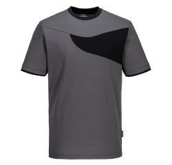 Portwest PW211 T-shirt Bicolore Cotton Comfort Hi-Vis