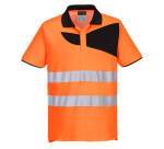 Portwest PW212 PW2 Polo Alta Visibilità S/S