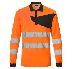 Portwest PW220 PW2 Polo Alta Visibilità L/S