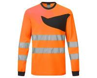 Portwest PW221 Camiseta PW2 Hi-Vis, de alta visibilidad, manga larga