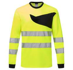 Portwest PW221 PW2 T-Shirt Alta Visibilità L/S   - Taglia M