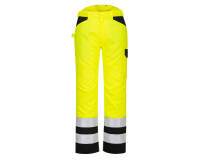 Portwest PW241 Pantalon de travail HV PW2 Jaune/Noir - Taille 42 - Standard