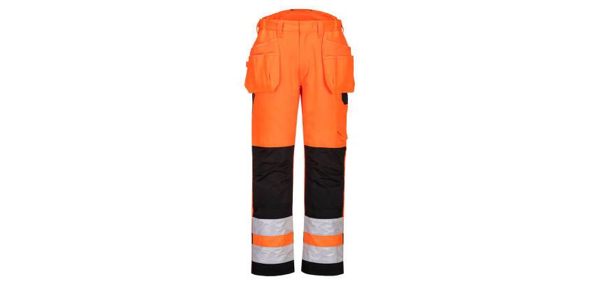 Portwest PW242 PW2 Hi-Vis Broek met Holsterzakken