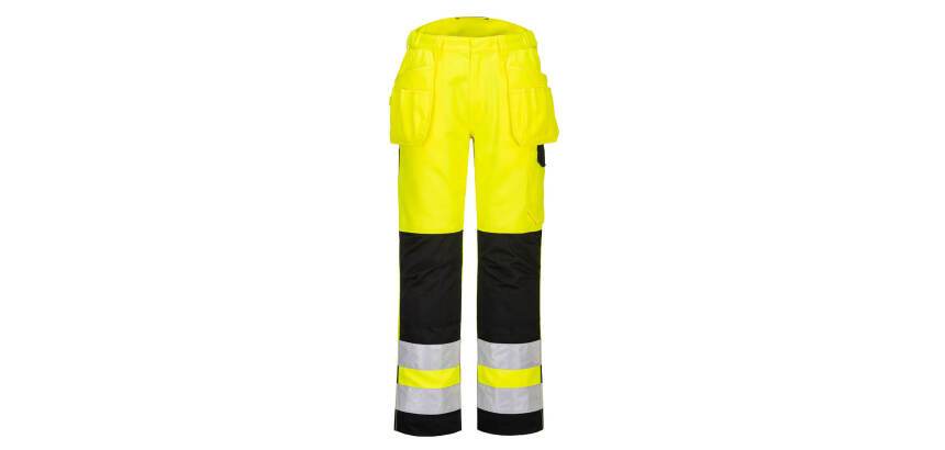 Portwest PW242 PW2 Hi-Vis Broek met Holsterzakken
