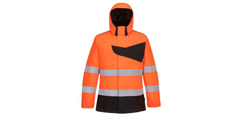 Portwest PW261 Parka d'hiver haute visibilité PW2
