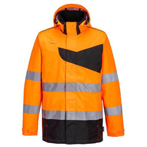 Portwest PW265 Chaqueta PW2 de alta visibilidad para la lluvia