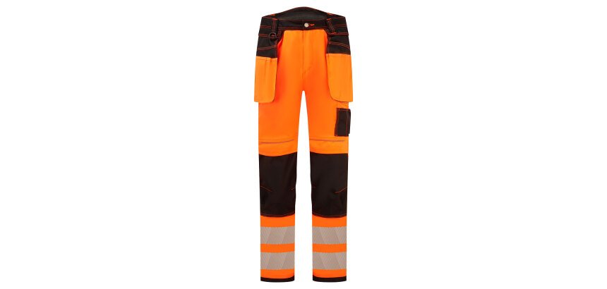 Portwest PW306 Pantalone PW3 Hi-Vis Stretch Holster