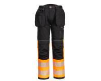 Portwest PW307 Pantalón PW3 de alta visibilidad, clase 1, con bolsillos de pistolera