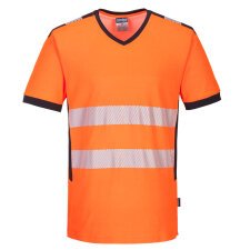 Portwest PW310 Camiseta PW3 de alta visibilidad con cuello en V