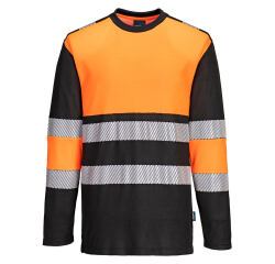 Portwest PW312 Camiseta de manga larga PW3 de alta visibilidad, clase 1