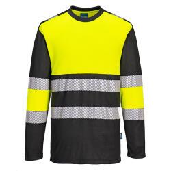 Portwest PW312 PW3 T-Shirt Hi-Vis Classe 1 L/S