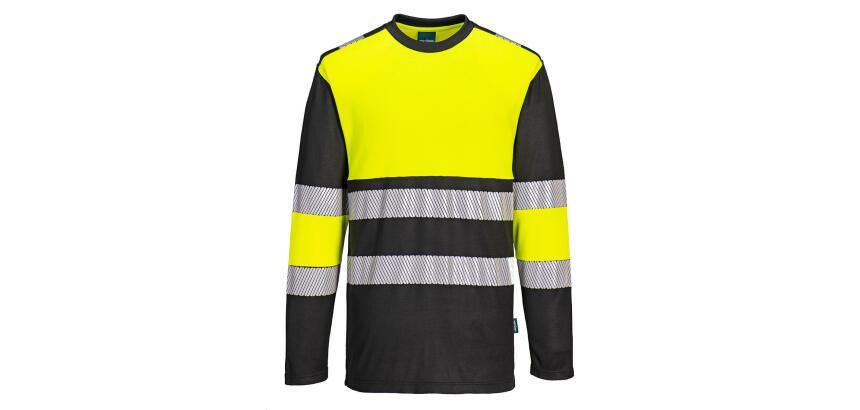 Portwest PW312 PW3 Hi-Vis T-Shirt Klasse 1 L/S