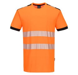 Portwest PW318 T-Shirt PW3 HV MC Cotton Comfort