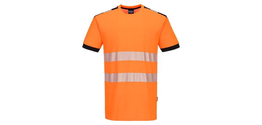 Portwest PW318 PW3 Hi-Vis Vision T-Shirt Korte Mouw