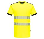 Portwest PW318 T-Shirt PW3 HV MC Cotton Comfort