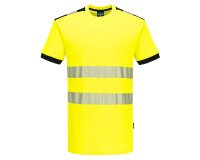Portwest PW318 T-Shirt PW3 HV MC Cotton Comfort
