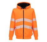 Portwest PW321 Sweat à capuche d'hiver sherpa HV PW3