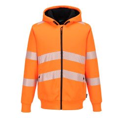 Portwest PW321 PW321 Felpa invernale con cappuccio e zip Hi-Vis