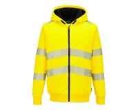 Portwest PW321 PW321 Felpa invernale con cappuccio e zip Hi-Vis